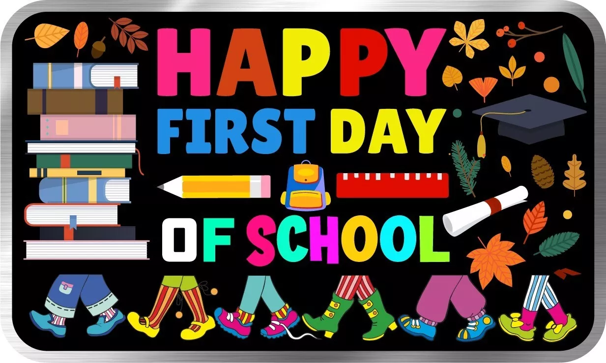 Picture of 2024 Alpha Omega Mint Happy First Day of School Colorized 1 oz Silver Bar