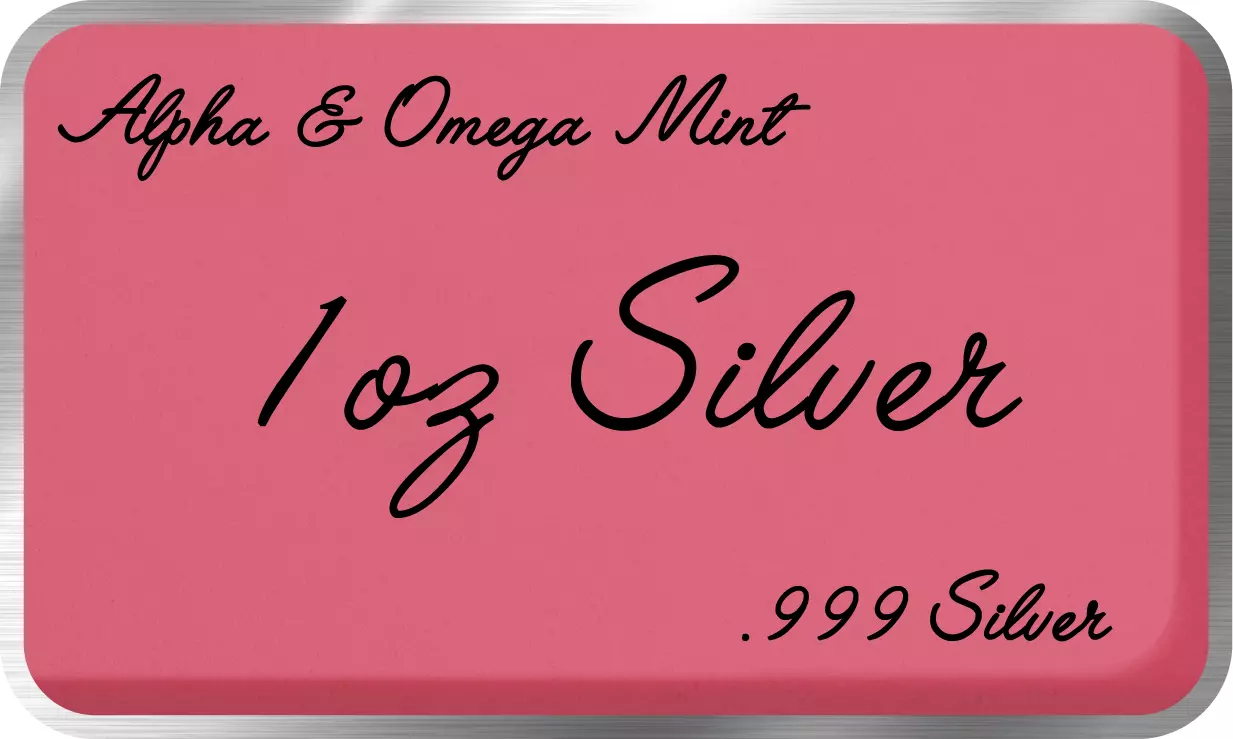 Picture of 2024 Alpha Omega Mint Happy First Day of School Colorized 1 oz Silver Bar