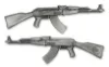 Picture of 2024 History's Greatest Firearms Series AK-47 Rifle 2 oz Antique Silver Coin