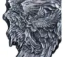Picture of 2024 Komsco Archangel Gabriel Angel Wings Shaped Stacker 2 oz Antique Silver