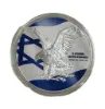 Picture of I Stand with Israel Colorized American Eagle 1 oz Silver Coin - Sub-99 Serial