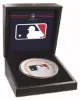 Picture of 2024 Niue Major League Baseball (Mlb) Logo 5 oz Colorized Silver Coin (Box/Coa)