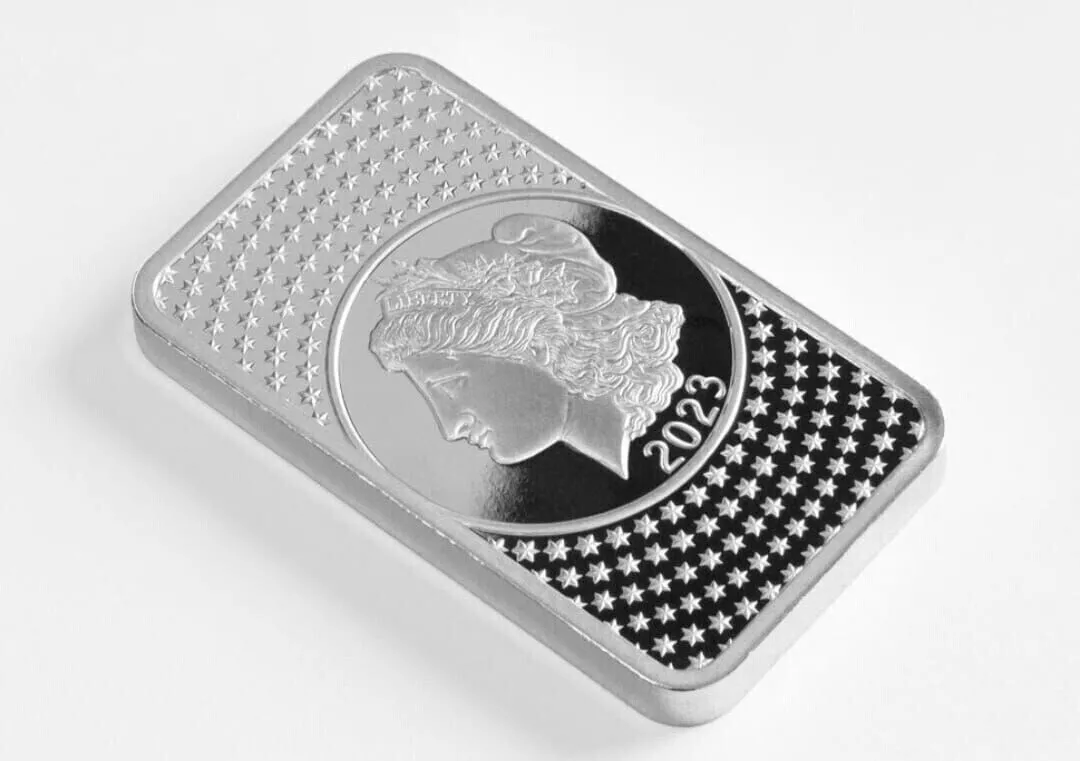 Picture of 2023 Pamp Suisse Morgan Tribute 50 Gram Silver Bar - In Assay