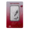 Picture of 2024 Pamp Love is Precious Heart Holographic 50 Gram Silver Bar - In Assay