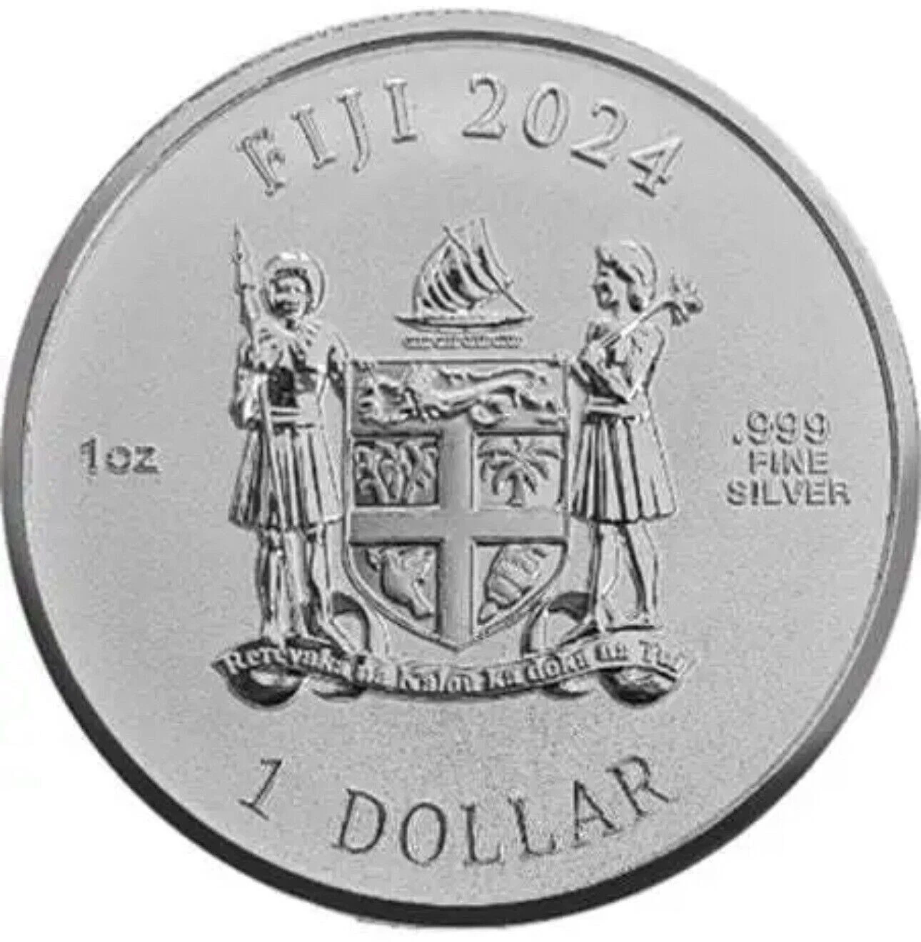 Picture of 2024 Year of the Dragon 3D Ultra High Relief 1 oz Silver Coin