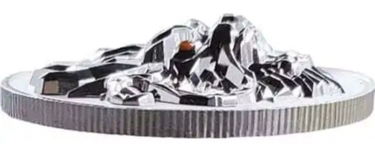 Picture of 2024 Year of the Dragon 3D Ultra High Relief 1 oz Silver Coin