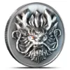 Picture of 2024 Year of the Dragon 3D Ultra High Relief 1 oz Antique Silver Coin