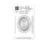 Picture of Pamp MMTC Queen Oval Shaped 20 Gram Silver Coin - In Card