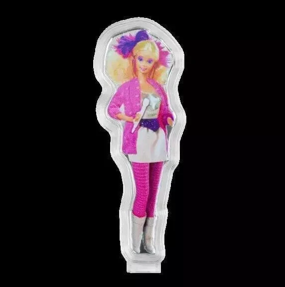 Picture of 2024 Pamp Suisse Barbie and the Rocker 1 oz Colorized Silver Collector Coin