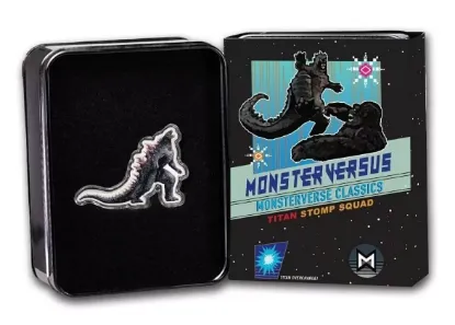 Picture of 2024 New Empire Monsterverse Godzilla Shaped 1 oz Colorized Proof Silver Coin
