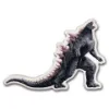 Picture of 2024 New Empire Monsterverse Godzilla Shaped 1 oz Colorized Proof Silver Coin