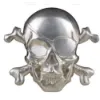 Picture of 2022 Treasure Island Pirate Skull & Cross Bones 5 oz Silver Coin - In Capsule