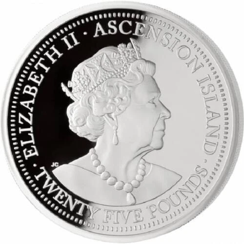 Picture of 2022 Commonwealth Mint Modern Masters: St. George & The Dragon Proof 5 oz Silver