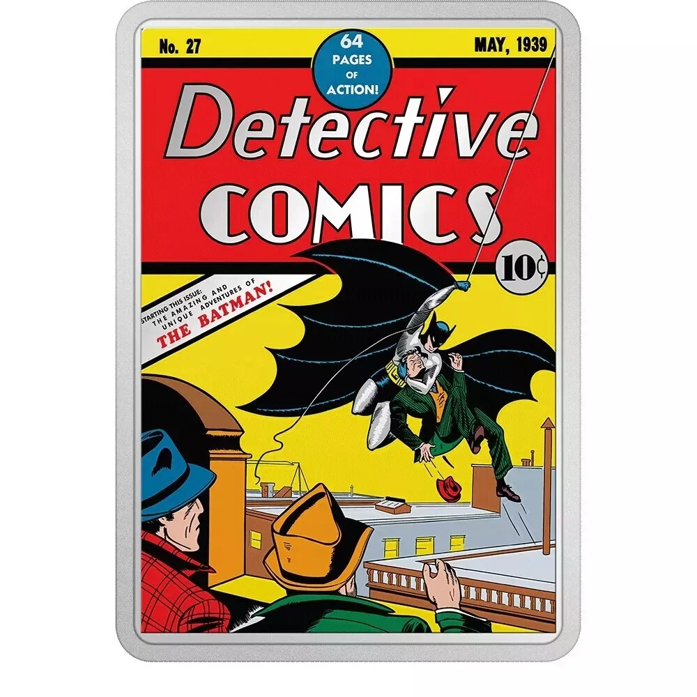 Picture of 2023 NIUE DC Detective Comics #27 Batman COMIX 2 oz Colorized Proof Silver Coin