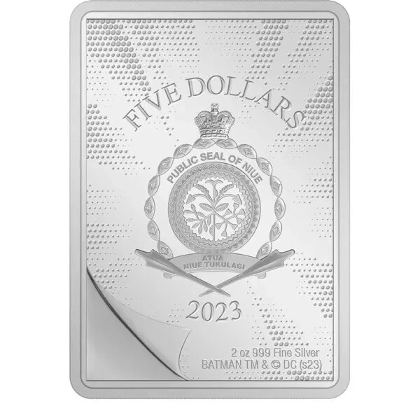 Picture of 2023 NIUE DC Detective Comics #27 Batman COMIX 2 oz Colorized Proof Silver Coin