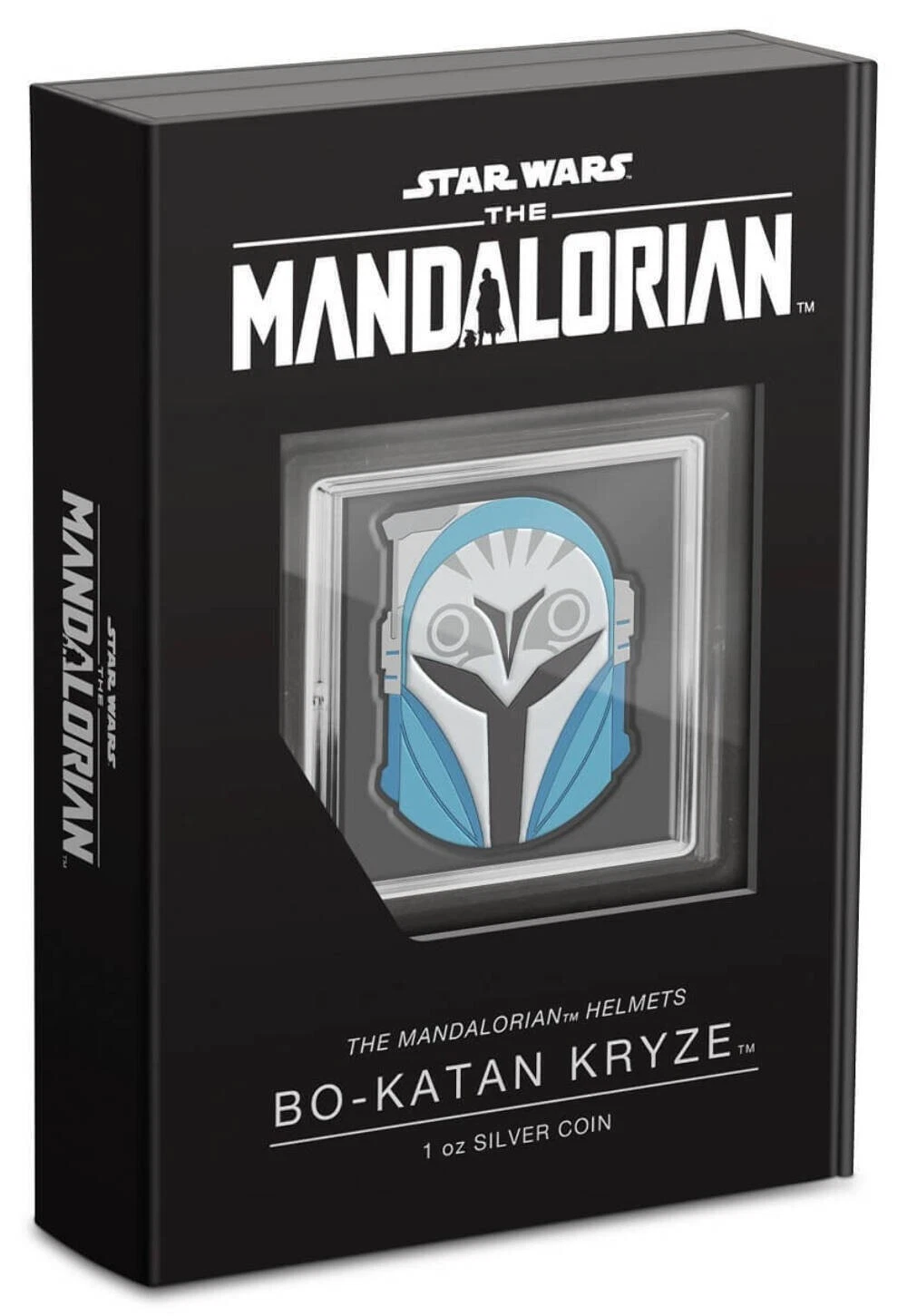 Picture of 2023 Niue Star Wars Mandalorian Helmets Bo-Katan Kryze 1 oz Proof Silver Coin