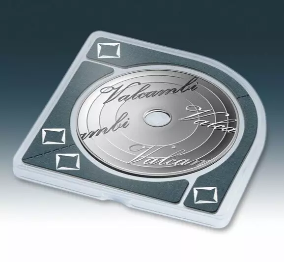 Picture of Valcambi Armillary 1 oz Platinum Combibar (4 x 1/4 oz) - Hard Assay