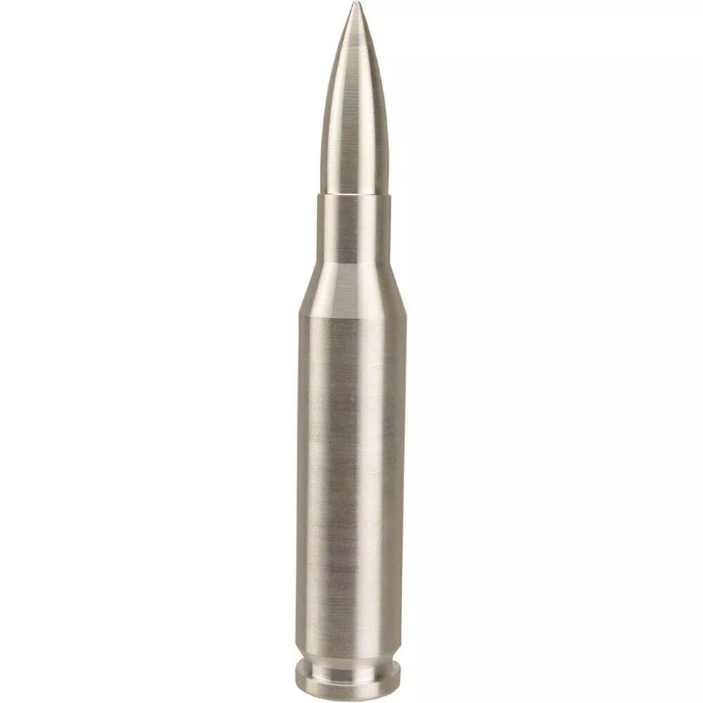 Picture of .50 Bmg / Caliber Bullet Shaped 10 oz Silver Piece