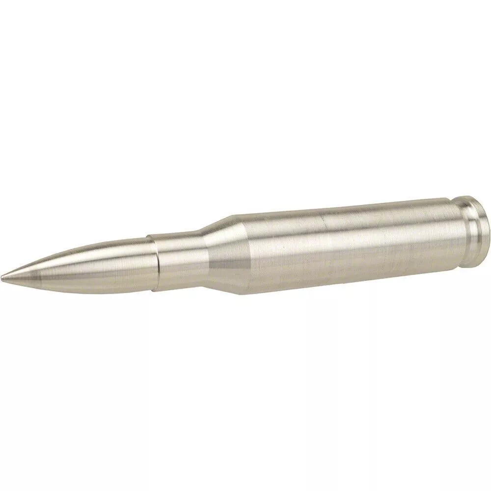 Picture of .50 Bmg / Caliber Bullet Shaped 10 oz Silver Piece