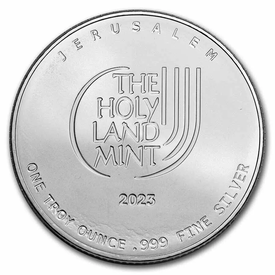 Picture of 2023 Holy Land Mint Dove of Peace 75th Anniversary 1 oz Silver Coin