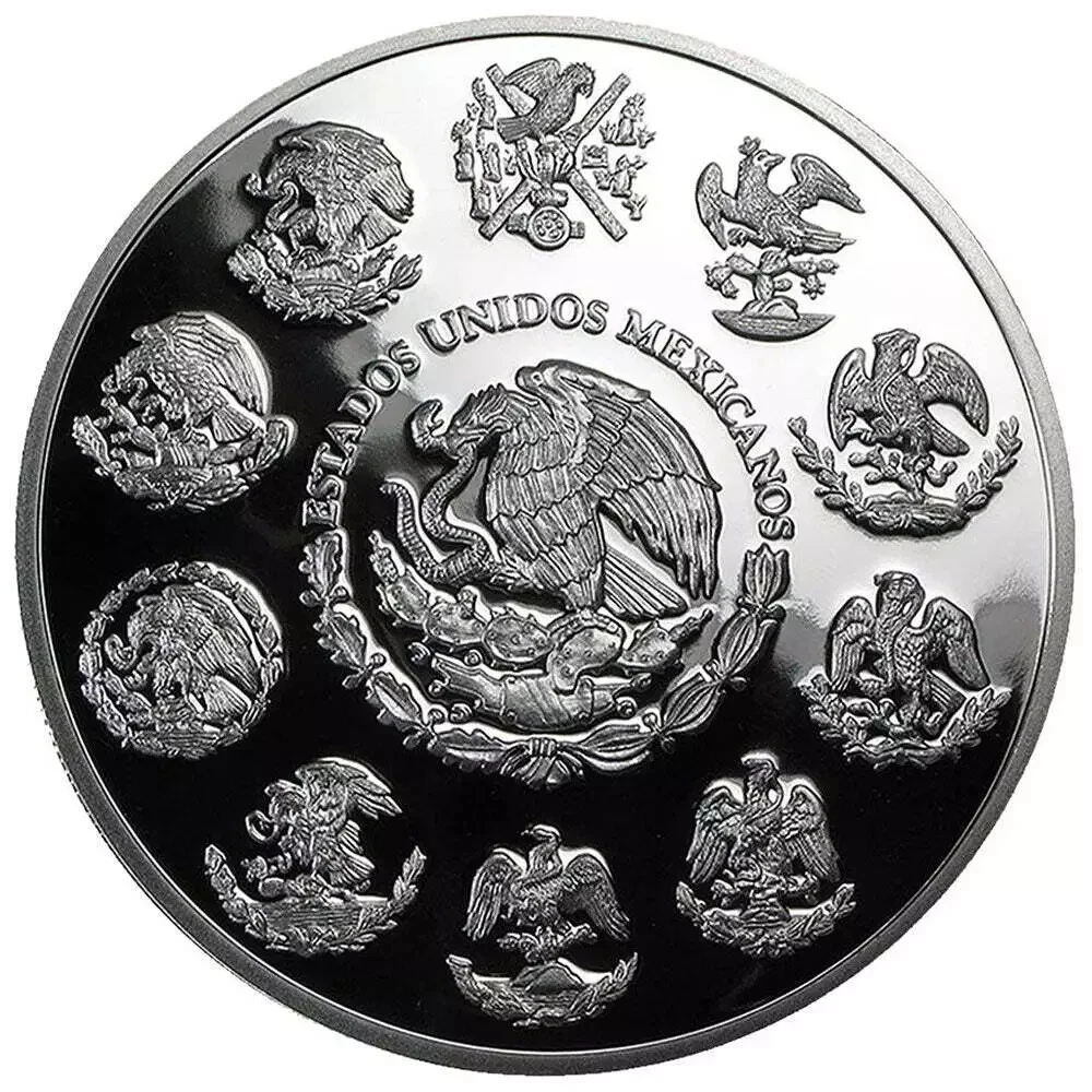 Picture of 2023 Mexico 5 oz Onza Proof Silver Libertad Coin - In Mint Capsule