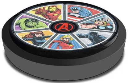 Picture of 2023 New Zealand Mint Marvel Avengers 60th Anni. 7 x 1 oz Coins w/ Display Box