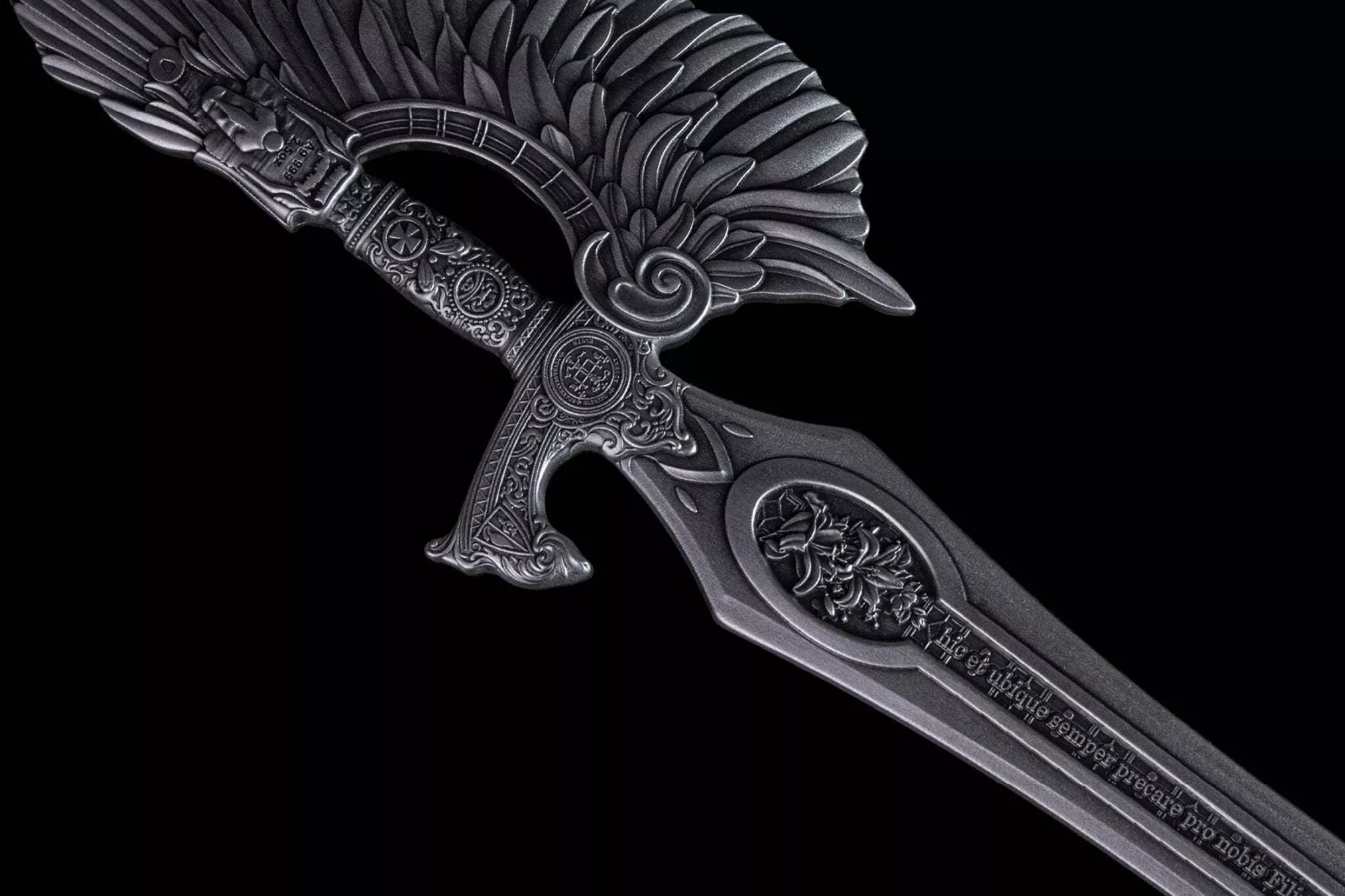 Picture of 2024 Komsco Sword of St. Gabriel 2.5 oz Antique Silver - In Mint Capsule