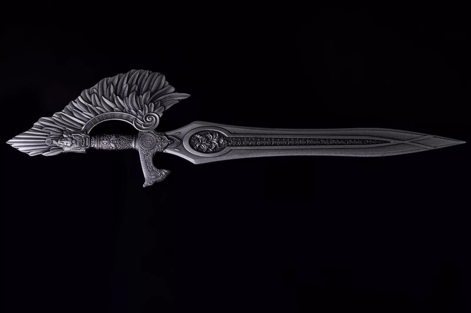 Picture of 2024 Komsco Sword of St. Gabriel 2.5 oz Antique Silver - In Mint Capsule