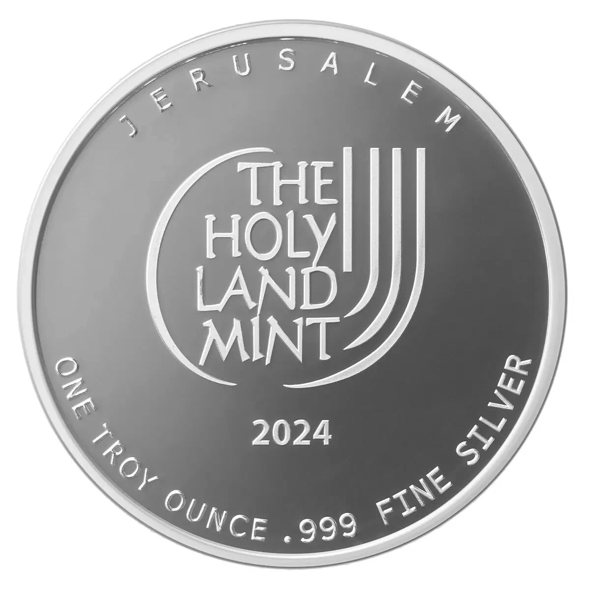 Picture of 2024 Holy Land Mint Dove of Peace 10th Anniversary 1 oz Silver Coin - In Capsule