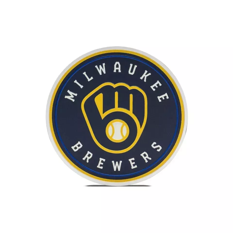 Picture of 2025 Agoro Major League Baseball Milwaukee Brewers 3 oz Colorized Silver Coin