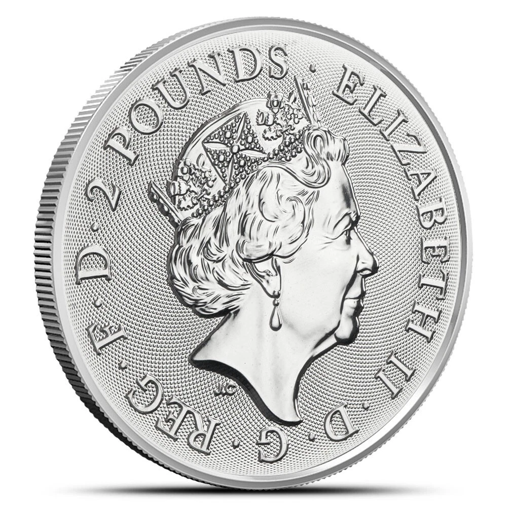 Picture of 2022 Royal Mint Rolling Stones Music Legends 1 oz Silver Coin - In Mint Capsule