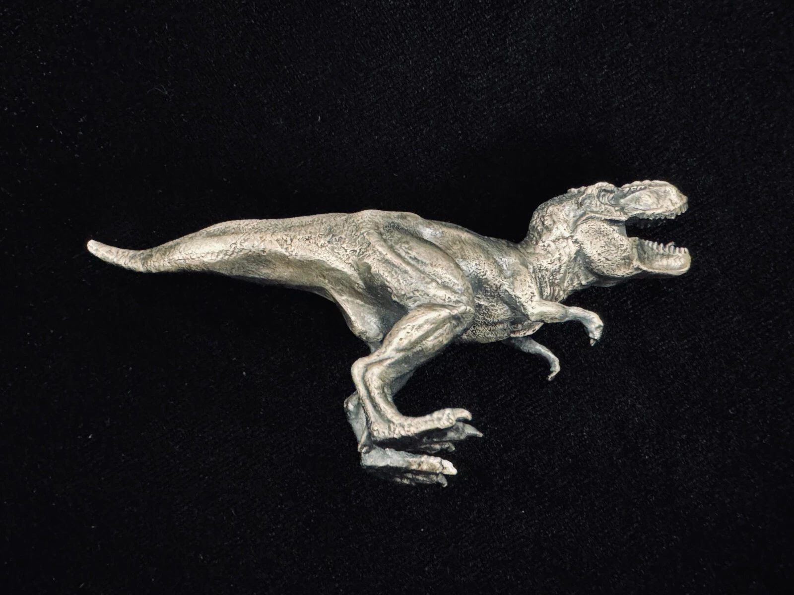 Picture of 2024 Hand Poured T-Rex Dinosaur 100 Gram Silver