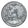 Picture of 2020 Mason Mint Frontiers Westward Ho! 1 oz Antique Silver Round