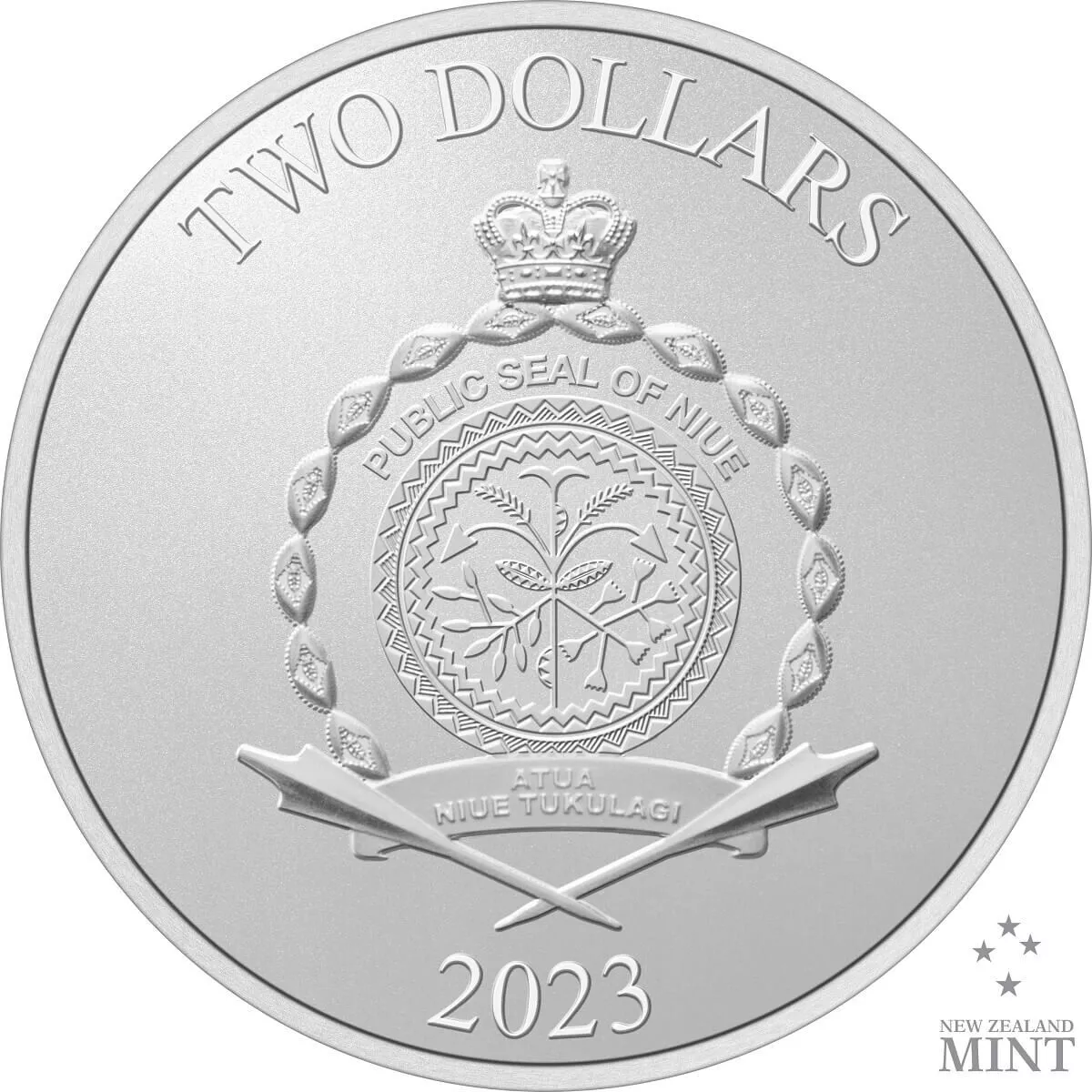 Picture of 2023 New Zealand Mint Marvel Spider-Man 1 oz Silver Coin - In Capsule