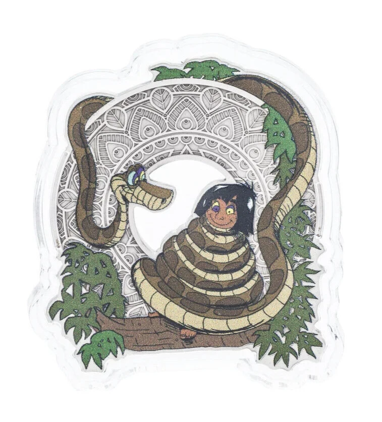 Picture of 2024 Agoro by New Zealand Mint Disney Jungle Book Kaa 1 oz Colorized Silver Coin