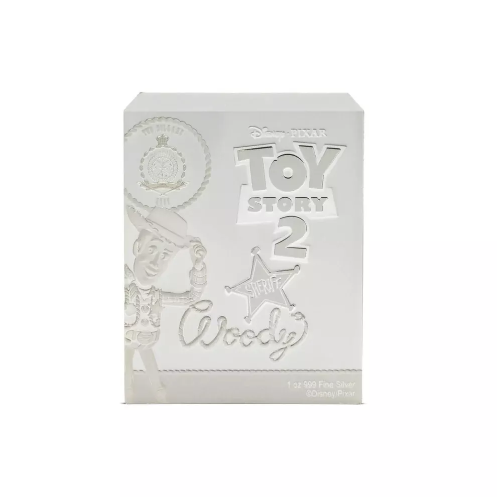 Picture of 2024 Agoro Disney Pixar Woody's Roundup - Sheriff Woody 1 oz Silver Coin