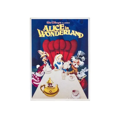 Picture of 2024 Agoro Disney Alice in Wonderland Movie Poster 5 oz Proof Silver Coin