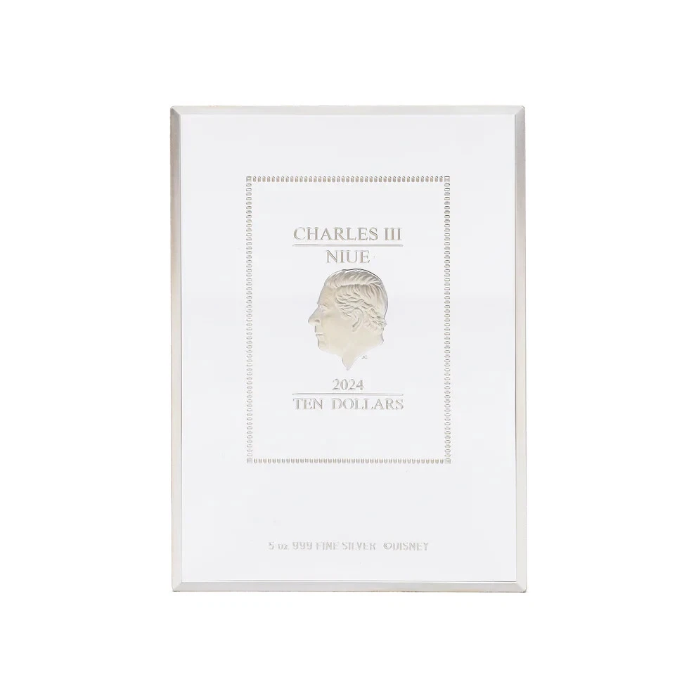 Picture of 2024 Agoro Disney Alice in Wonderland Movie Poster 5 oz Proof Silver Coin