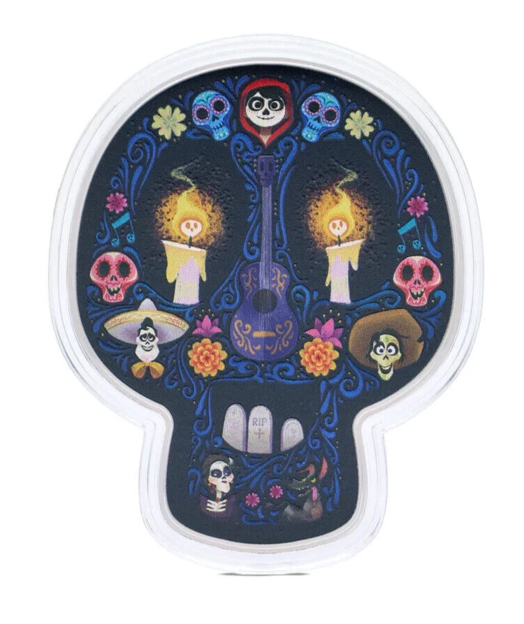 Picture of 2024 Agoro Disney Coco - Remember Me 2 oz Colorized Silver Coin