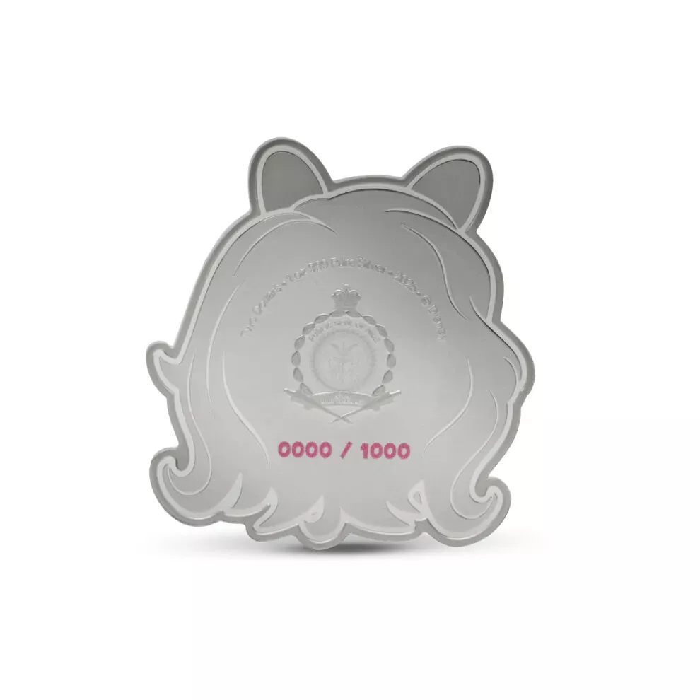 Picture of 2025 Agoro Disney Muppets 70th Anniversary Miss Piggy 1 oz Colorized Silver Coin