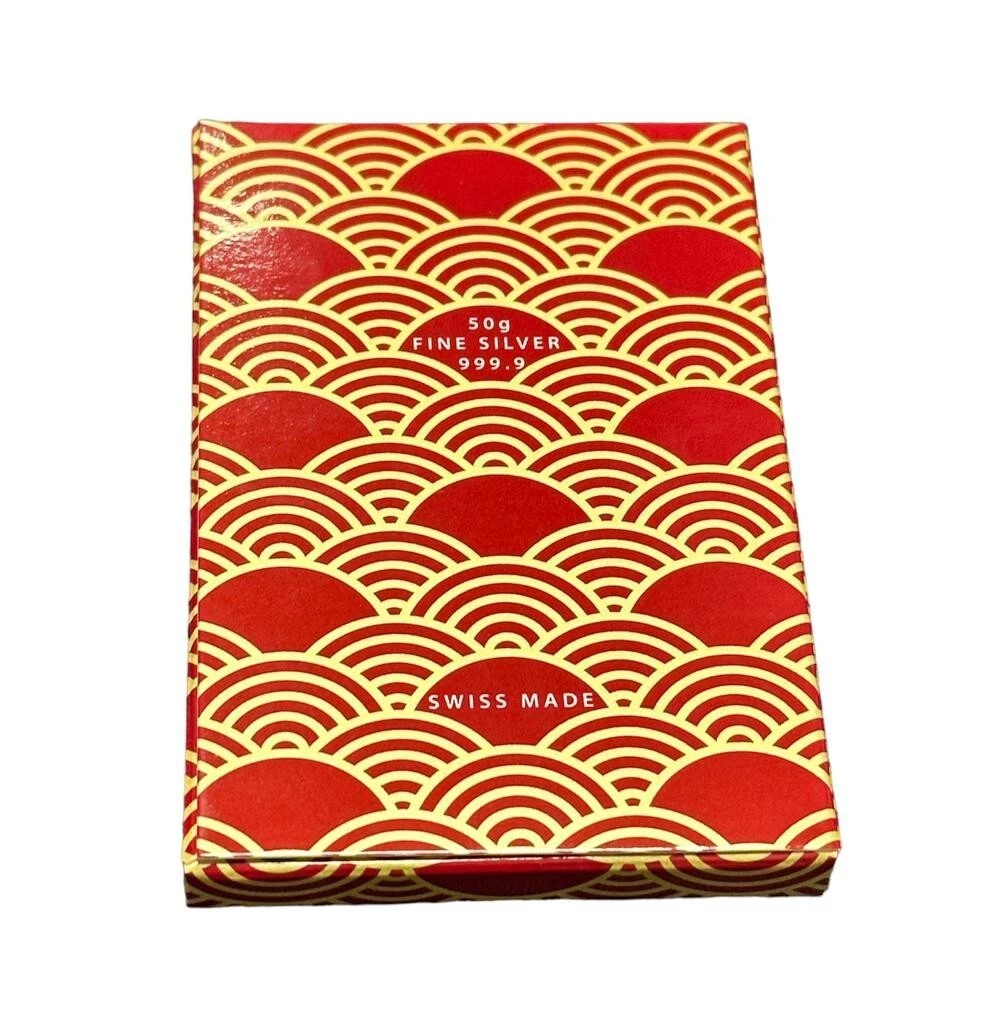 Picture of 2024 Pamp Lunar Year of the Dragon Holographic 50 Gram Silver Bar - In Assay