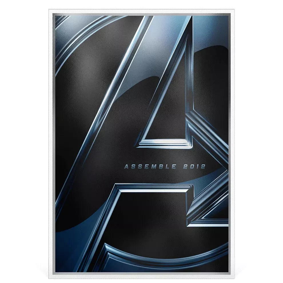 Picture of 2025 Agoro Marvel Infinity Saga Phase One The Avengers 1.5 oz Silver Foil