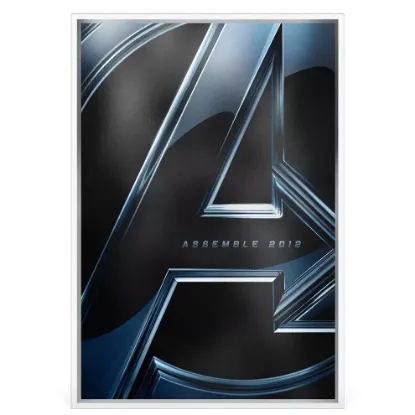 Picture of 2025 Agoro Marvel Infinity Saga Phase One The Avengers 1.5 oz Silver Foil