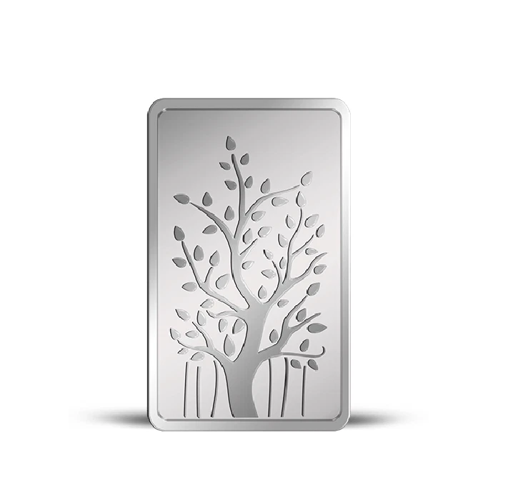 Picture of Pamp MMTC Banyan Tree of Life 100 Gram Silver Bar - In Card