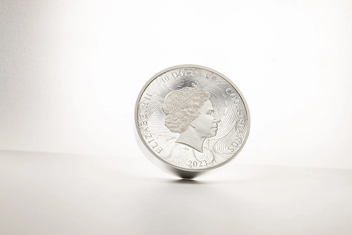 Picture of 2023 CIT Silverland The Wave 2 oz Ultra High Relief Proof Silver Coin - 30261