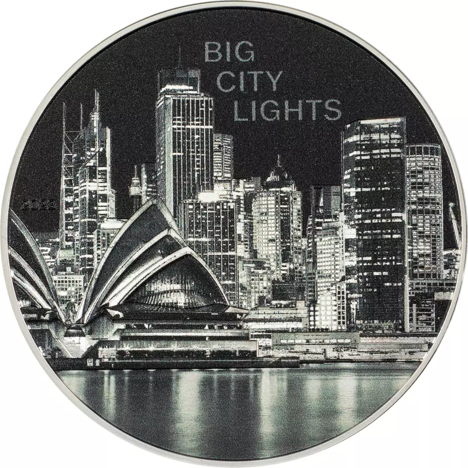 Picture of 2023 CIT Big City Lights - Sydney 1 oz Proof Silver Coin - 30279