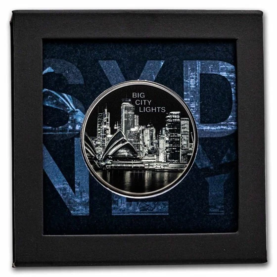 Picture of 2023 CIT Big City Lights - Sydney 1 oz Proof Silver Coin - 30279