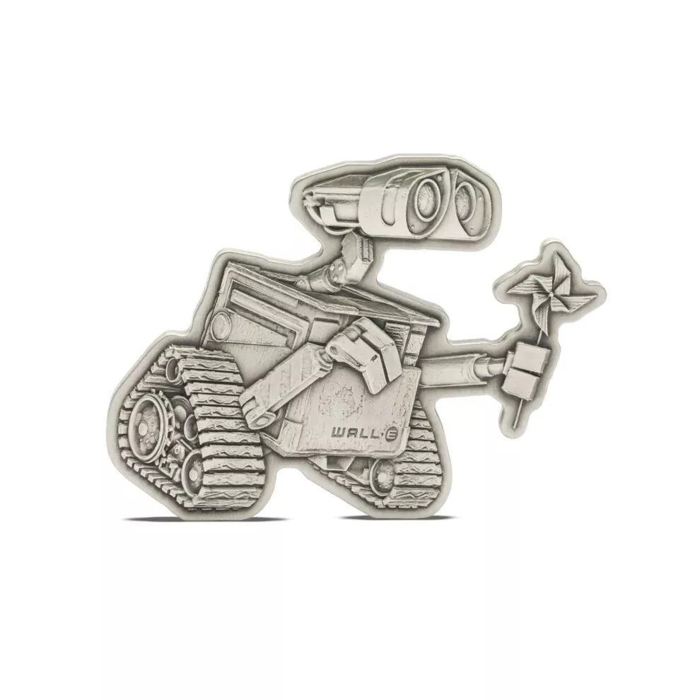 Picture of 2025 Agoro Disney Pixar Love is WALL-E + EVE 3 oz (2 x 1.5 oz) Silver Coin Set