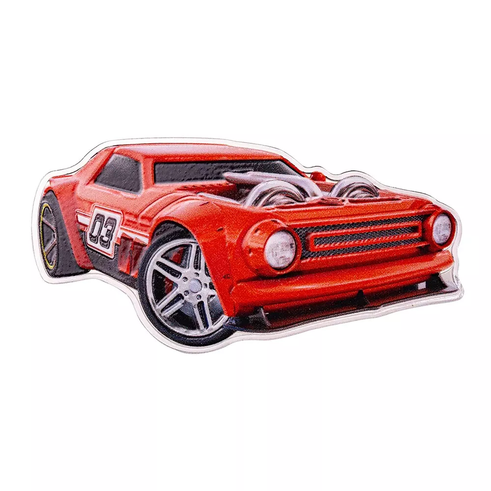 Picture of 2024 Pamp Suisse Hot Wheels Night Shifter Holiday Mystery Box 1 oz Silver Coin