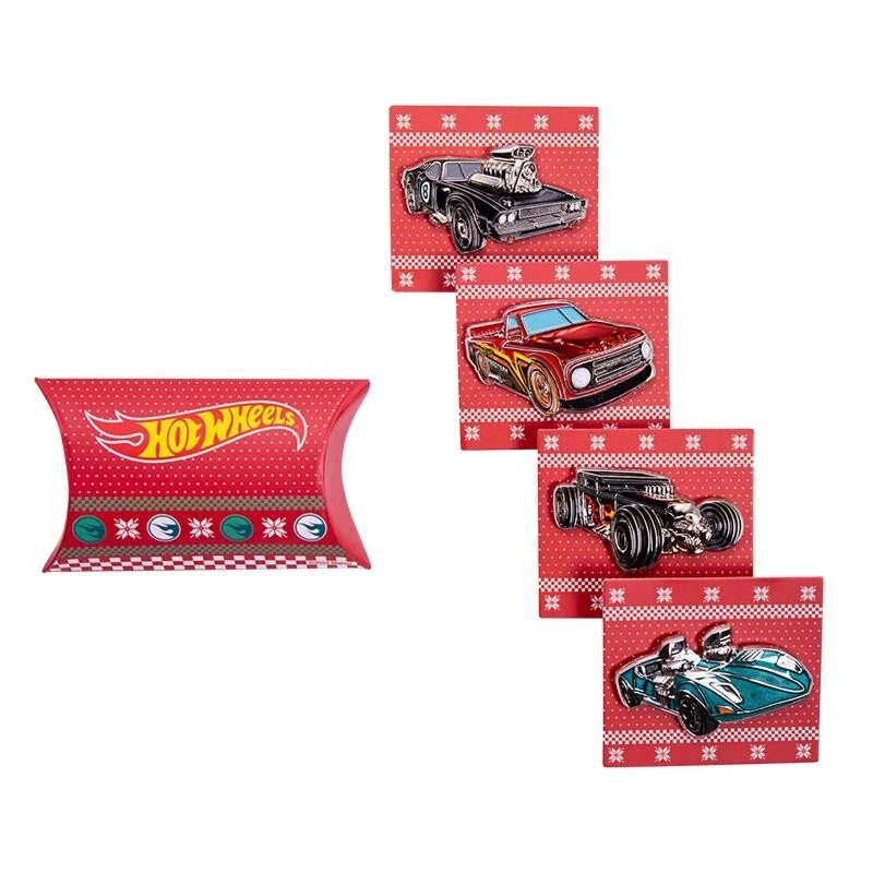 Picture of 2024 Pamp Suisse Hot Wheels Night Shifter Holiday Mystery Box 1 oz Silver Coin